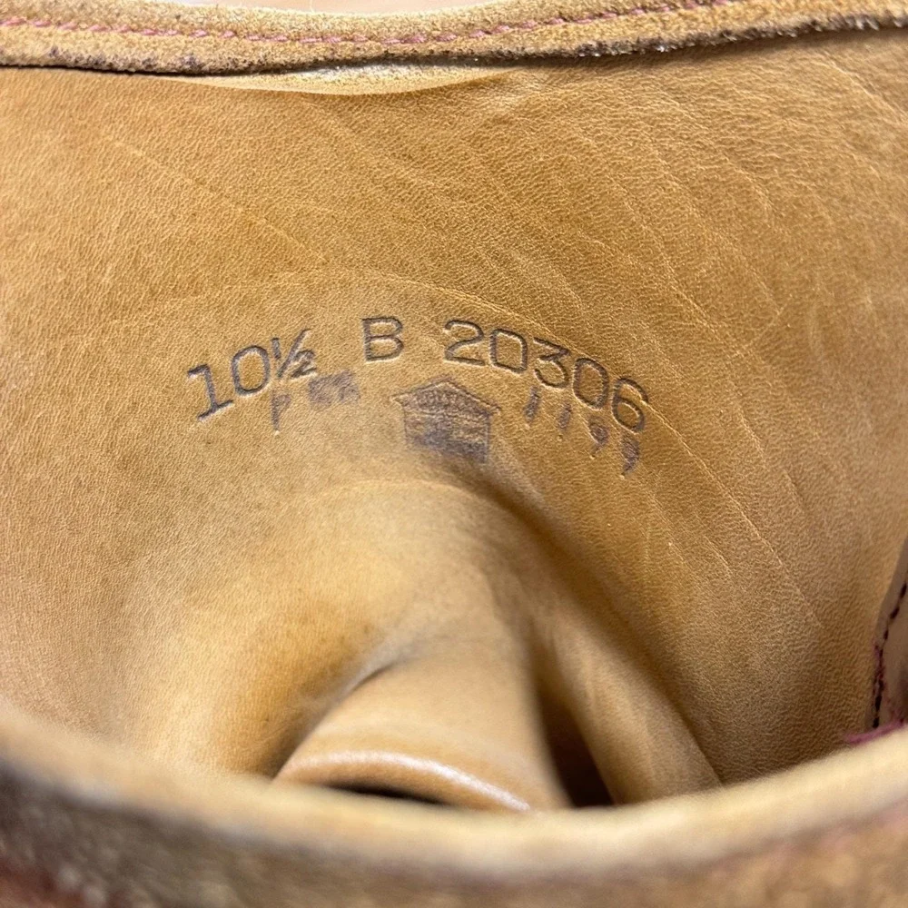 Red Wing Shoes vintage red